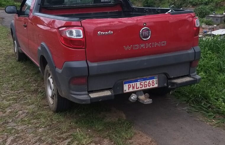Caminhonete furtada encontrada no Nova Viçosa