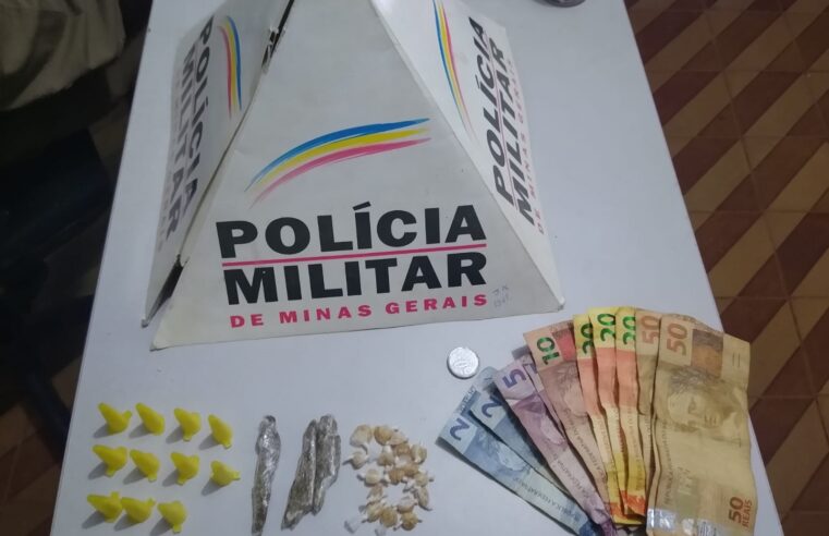 Ubá: Polícia Militar apreende drogas no Beco do Sapo