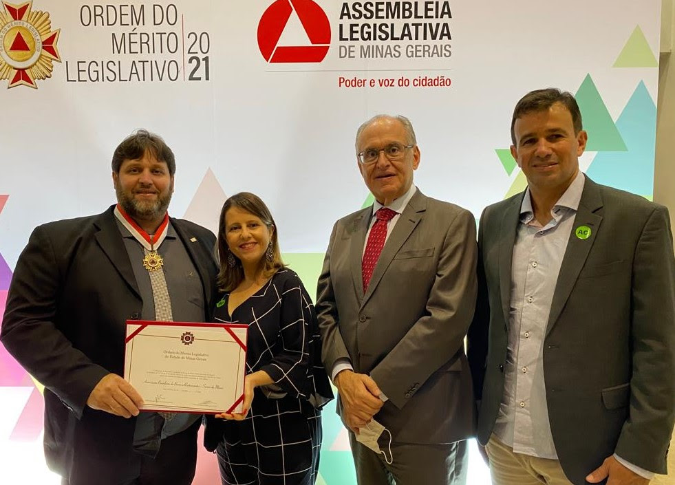 Abrasel Serras de Minas é homenageada na entrega da Ordem do Mérito Legislativo de 2021