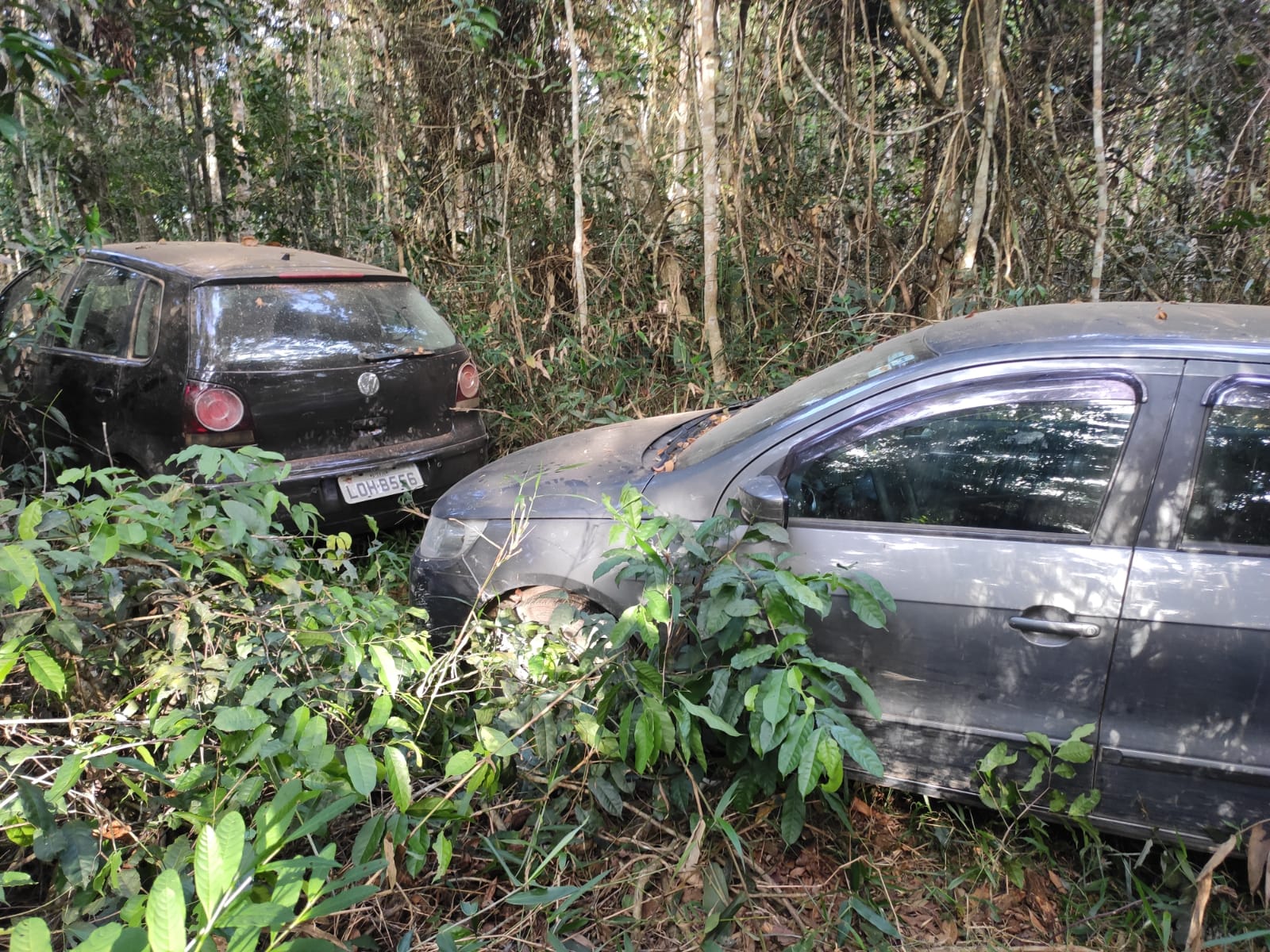 Veículo utilizado em roubos é apreendido pela PM de Viçosa