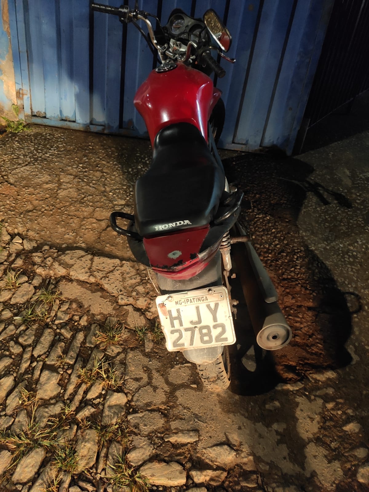 Moto roubada é localizada na região do córrego São João, em Viçosa