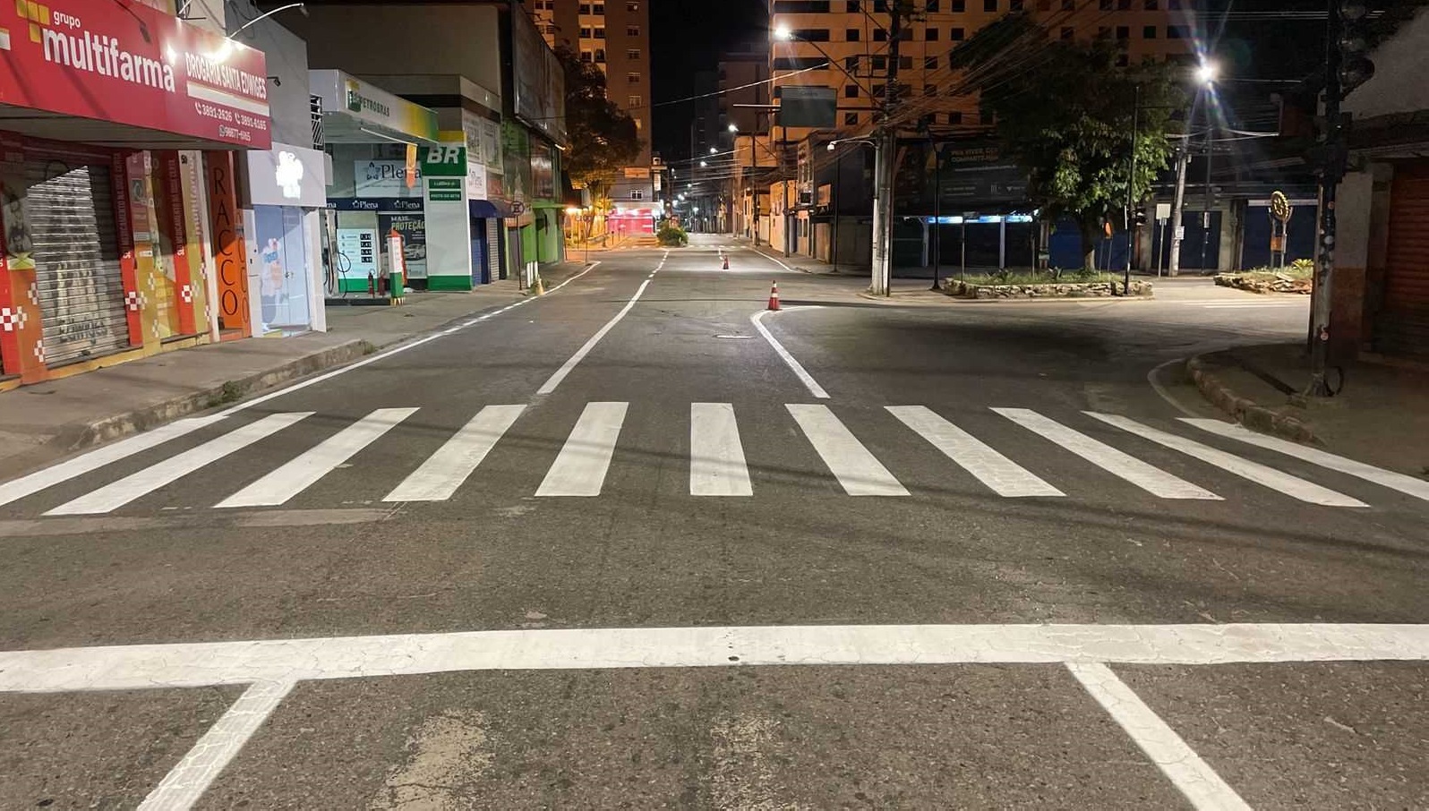 Viçosa: sinalização horizontal é revitalizada