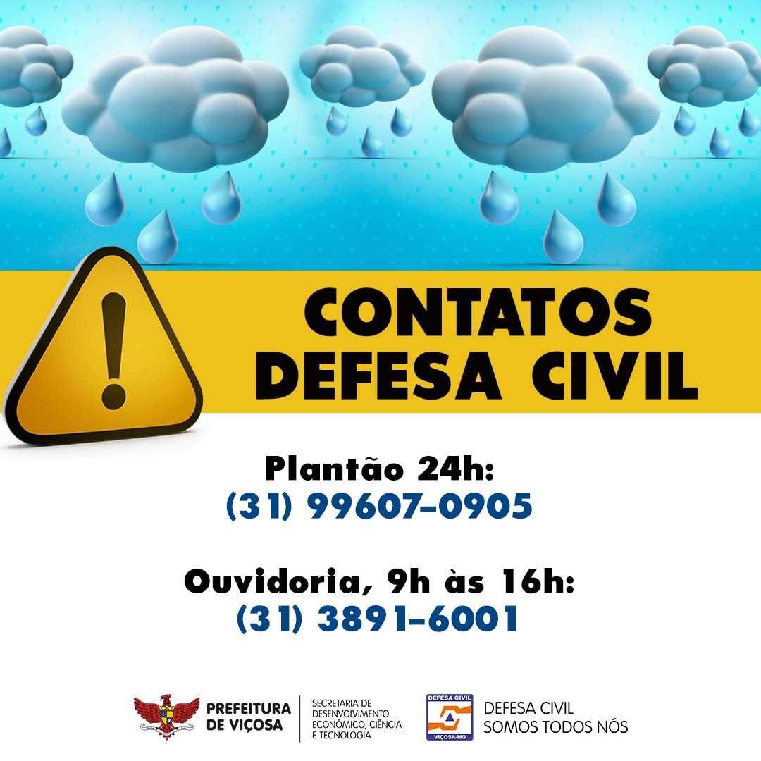 PMV disponibiliza novo canal para atender pessoas afetadas pelas chuvas