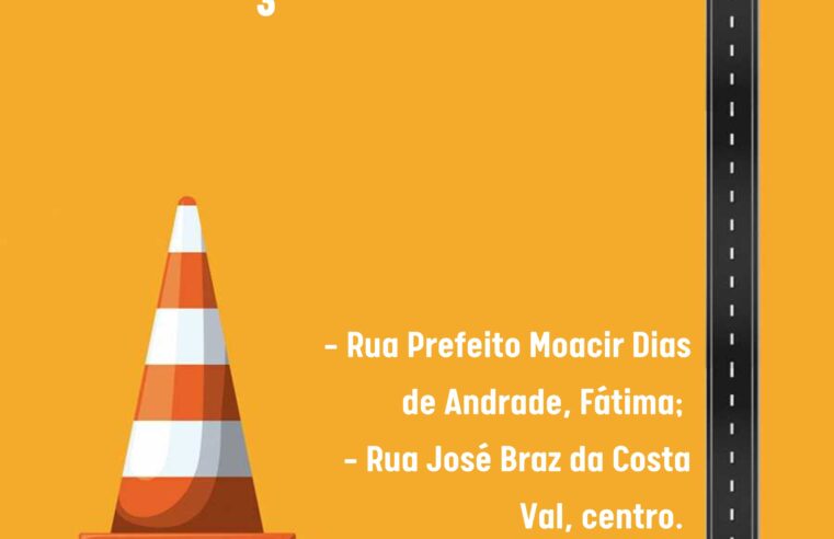 Prefeitura de Viçosa detalha mudanças no trânsito por conta de interdições em ruas