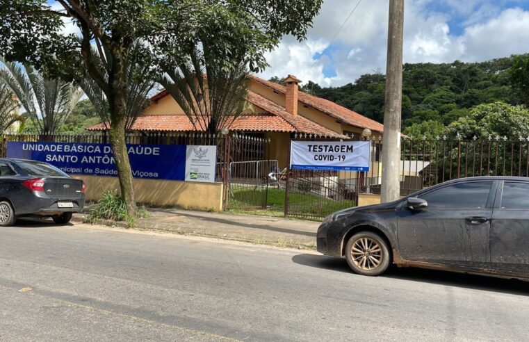 Viçosa: Secretaria de Saúde amplia atendimento em Posto de Coleta de Exame Covid