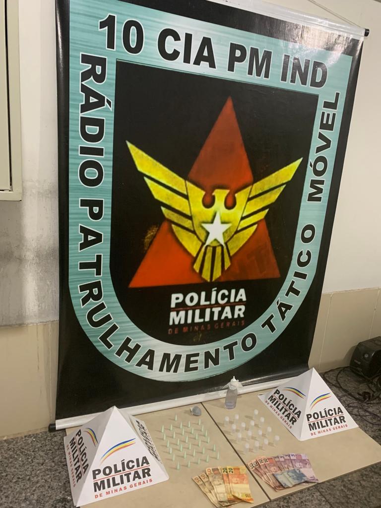 Viçosa: jovem é preso traficando drogas na Avenida Santa Rita