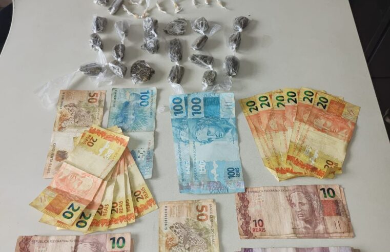 Quatro jovens são presos por tráfico de drogas em Ervália