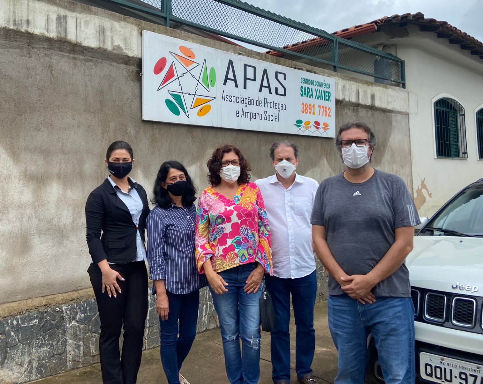 Rodrigo de Castro visita instituições de assistência social em Viçosa