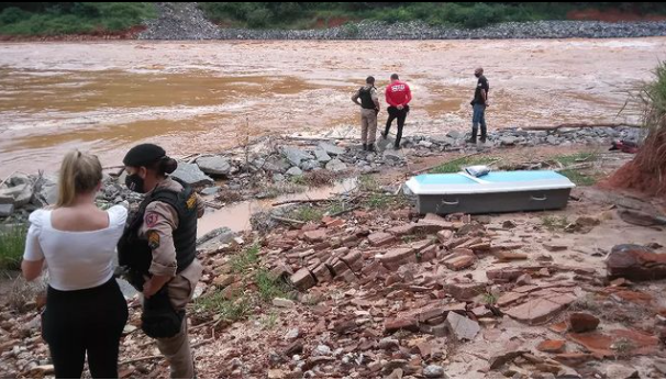 Ponte Nova: corpo encontrado é do homem que agrediu e jogou a filha no rio Piranga