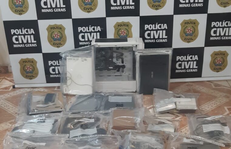 Polícia Civil realiza operação em Viçosa para coibir crimes virtuais