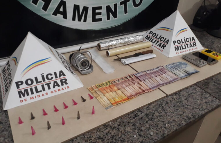 Jovem de 19 anos é preso por tráfico de drogas no Laranjal em Viçosa