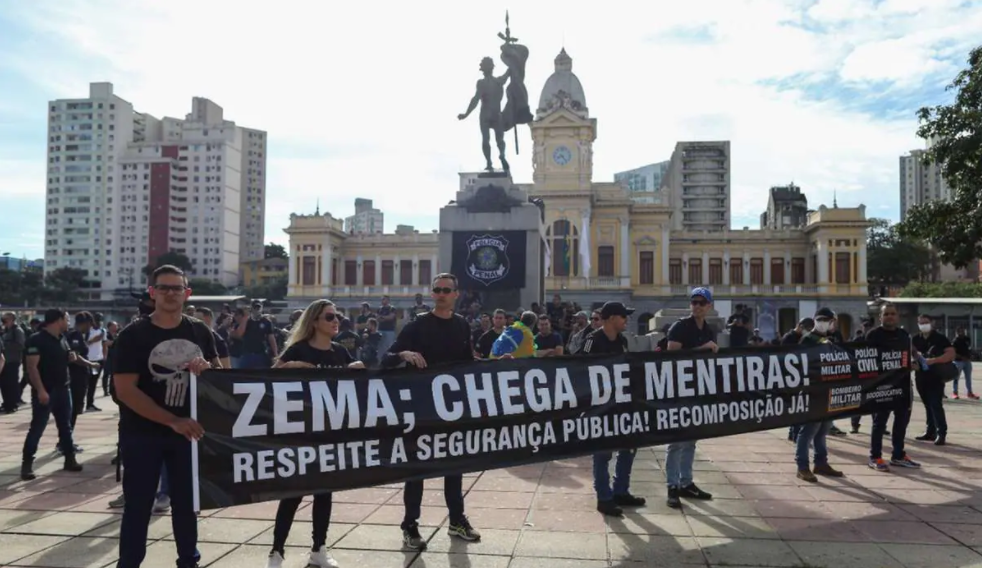Forças de segurança pública de Minas podem entrar em greve a partir de 09/03