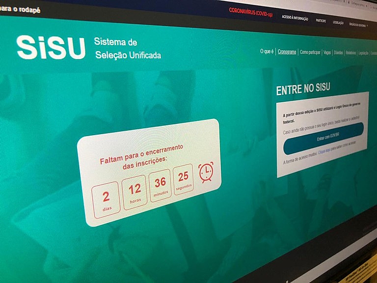 Prazo para matrículas na primeira chamada do SISU termina nesta terça-feira