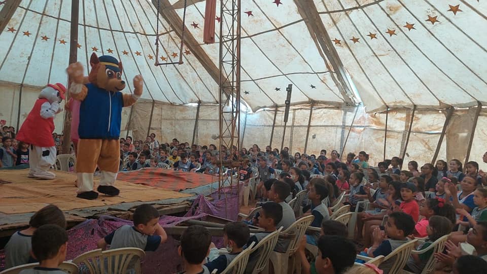 Escolas municipais de São Miguel do Anta fazem visita ao circo