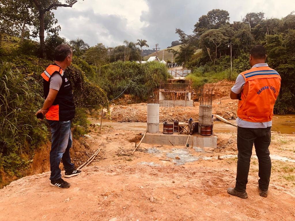 Viçosa: ponte do Silvestre deve ser entregue com três meses de atraso por conta da chuva