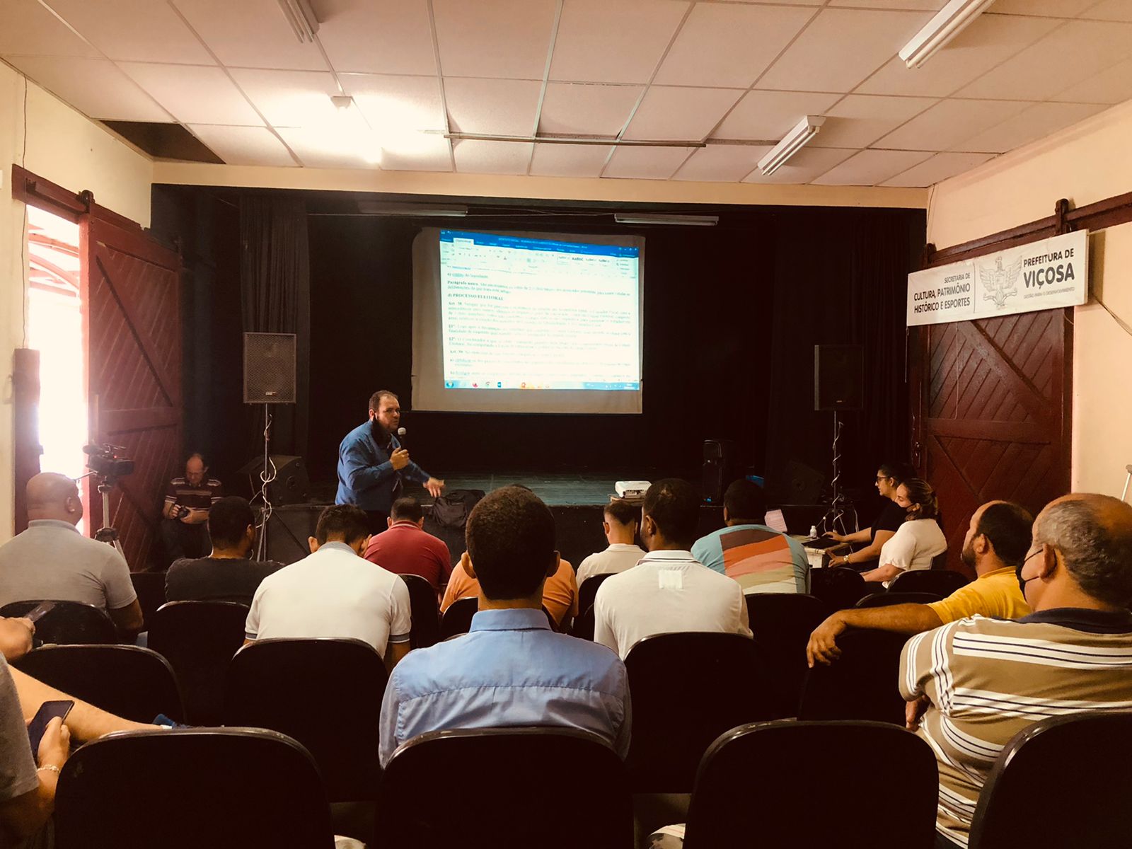 Assembleia Geral de constituição da cooperativa de transporte por aplicativo aconteceu hoje (05), em Viçosa