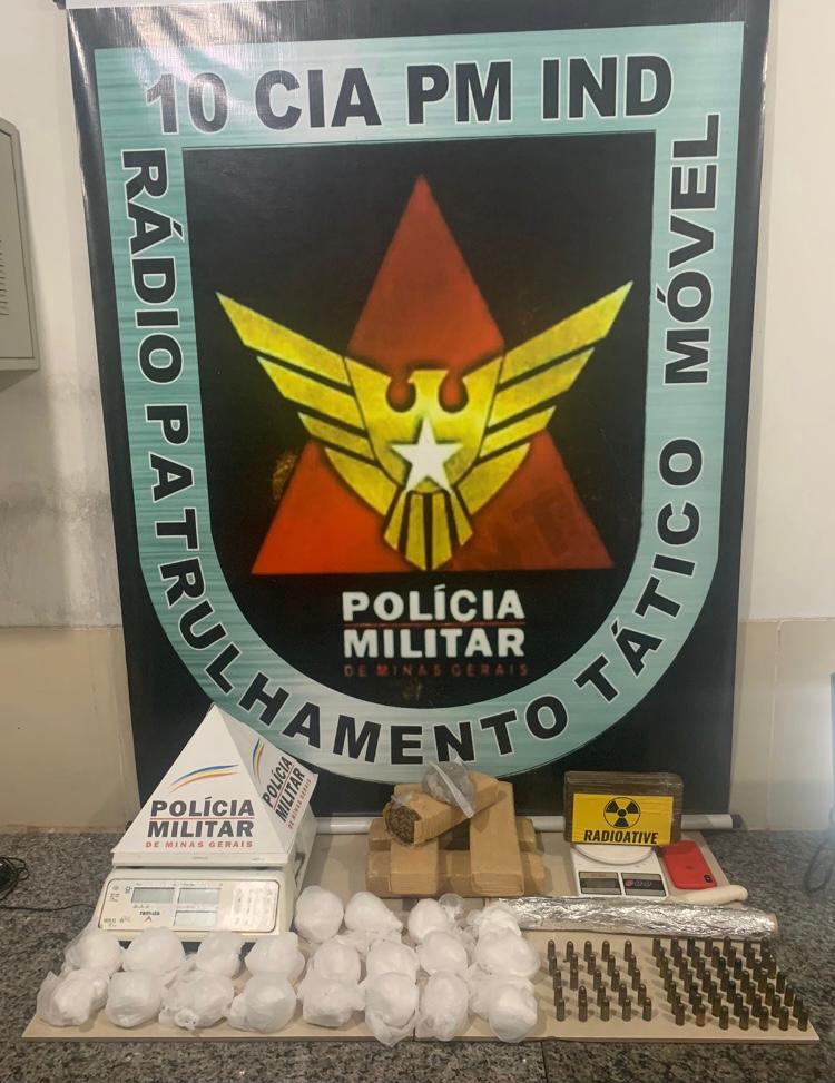 Viçosa: operação da Polícia Militar apreende grande quantidade de drogas em Silvestre