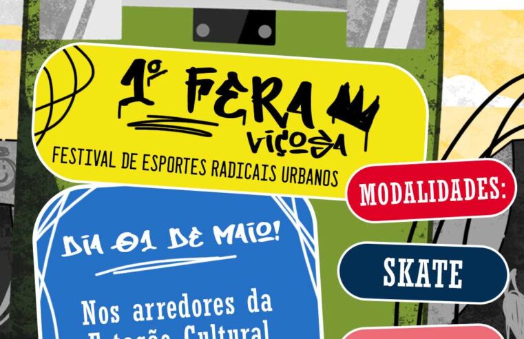 Prefeitura promoverá 1º Festival de Esportes Radicais Urbanos de Viçosa