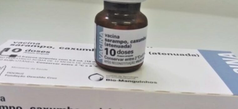 Saúde convoca para vacinação contra o sarampo a partir de segunda-feira (4/4)