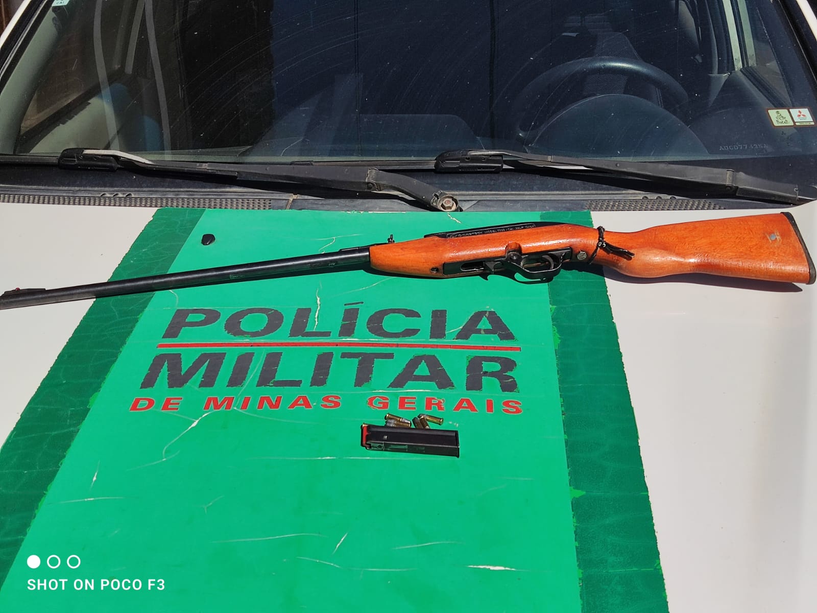 Ervália: Homem é preso por posse ilegal de armas e munição