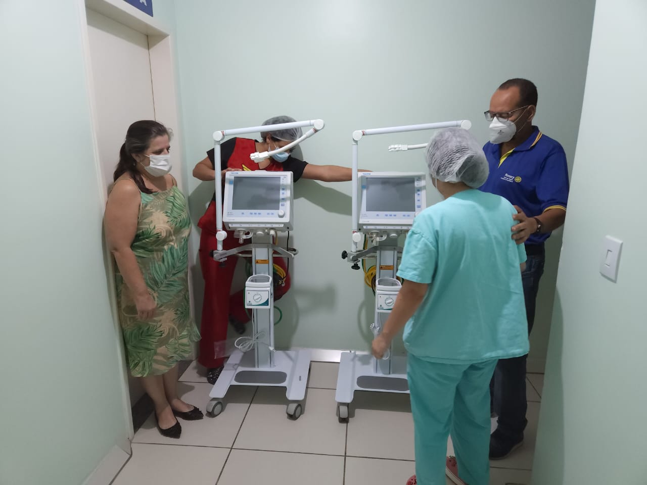 Projeto Salve Vidas doa dois ventiladores pulmonares para o HSS