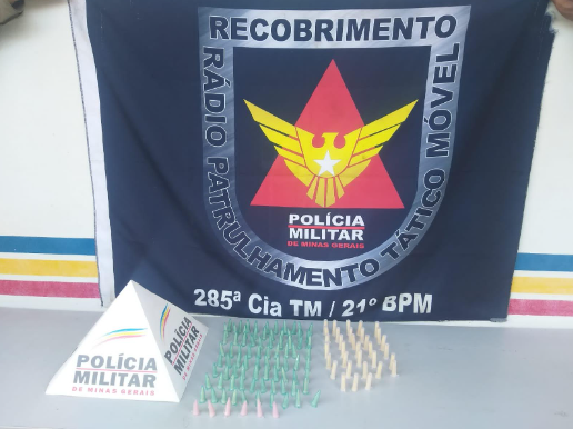 Ubá: PM apreende drogas durante a operação Inconfidência Mineira