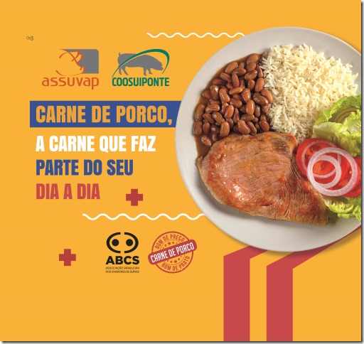 Campanha ‘Carne de Porco: Bom de Preço, Bom de Prato’ retorna impulsionando as vendas na região