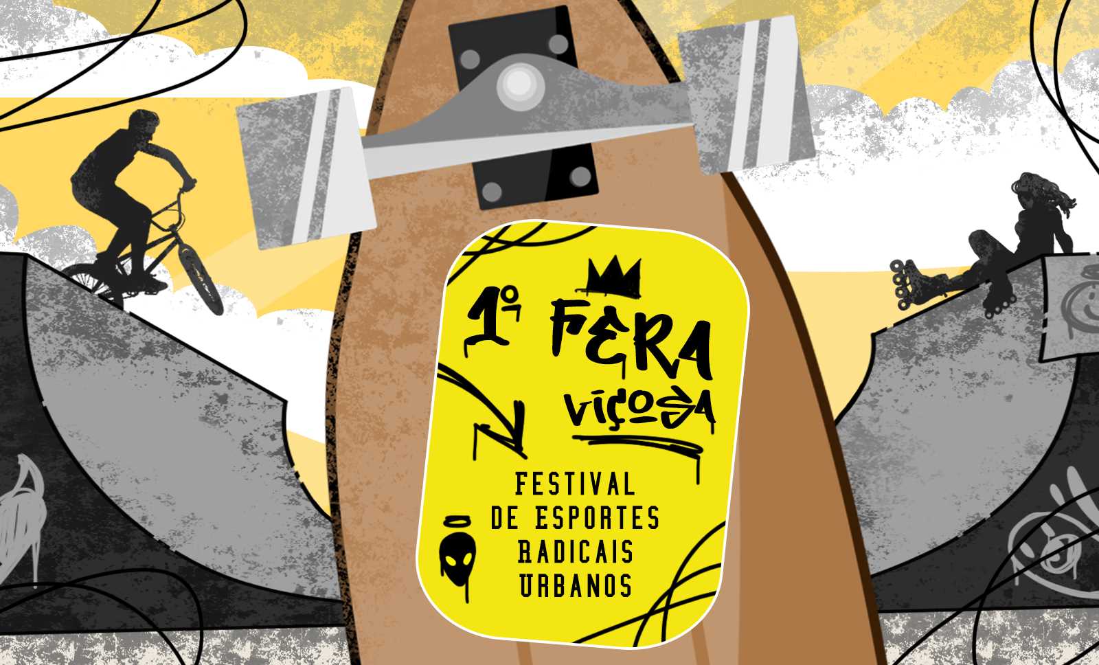 1º Festival de Esportes Radicais Urbanos de Viçosa acontece neste domingo