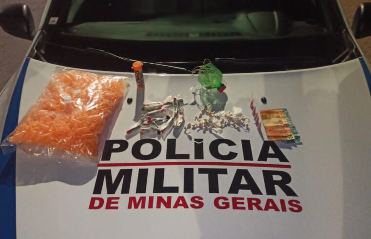 Ubá: Polícia Militar prende jovem por tráfico de drogas
