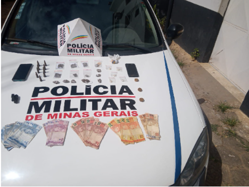 Ubá: PM prende autores por tráfico de drogas e corrupção de menor