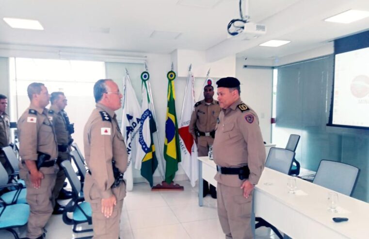 Polícia Militar de Viçosa recebe visita do chefe do Estado Maior da PM