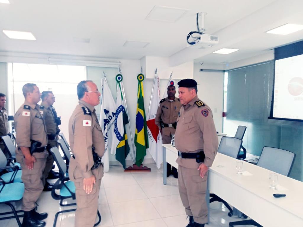 Polícia Militar de Viçosa recebe visita do chefe do Estado Maior da PM