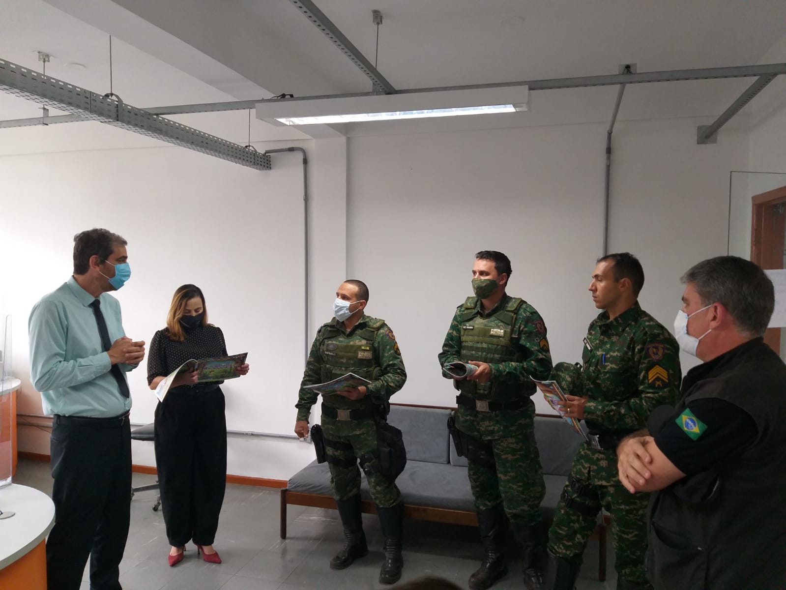 Policiais Militares Ambientais participam de solenidade na UFV
