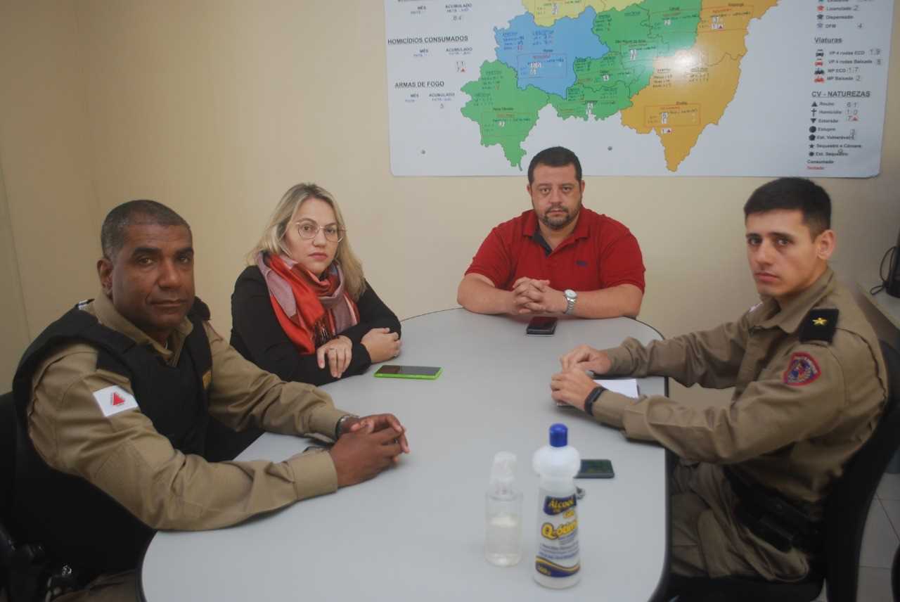 Viçosa: prefeitura e Polícia Militar se reúnem para traçar novas operações na avenida Santa Rita