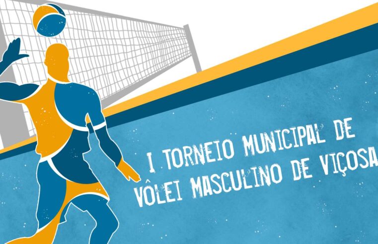 Inscrições abertas para I Torneio Municipal de Vôlei Masculino de Viçosa