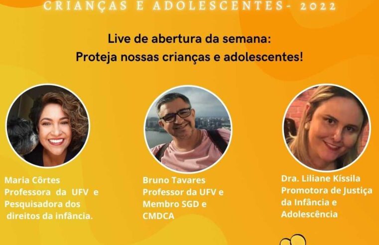 Prefeitura de Viçosa divulga programação do dia do combate da Violência e da Exploração Sexual Contra Crianças e Adolescentes