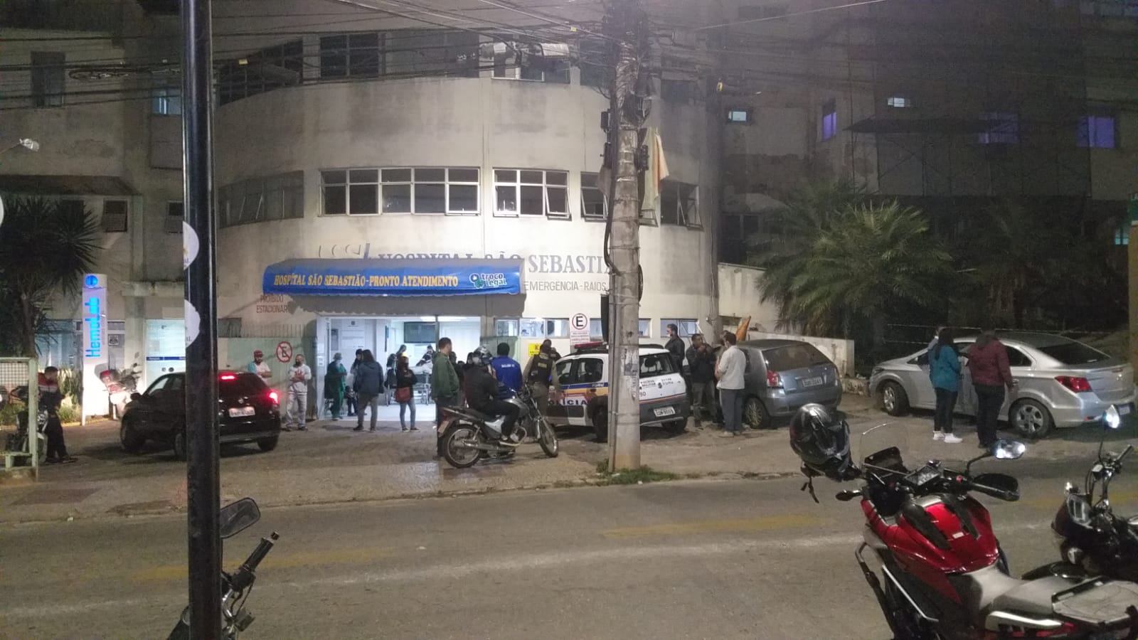 Viçosa: superlotação no Hospital São Sebastião gera confusão no atendimento da urgência e emergência