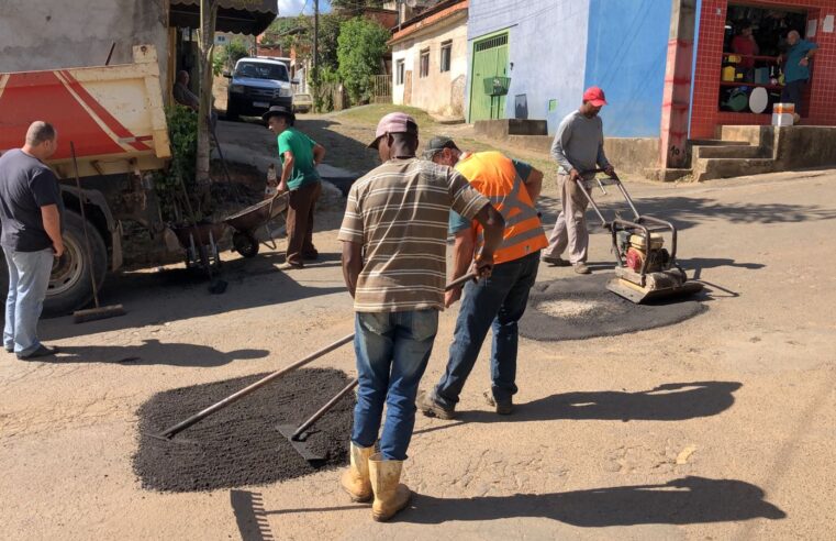 Prefeitura de Viçosa inicia operação tapa buracos pela cidade