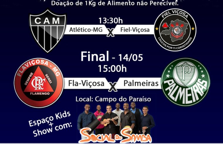 Final do Torneio das Torcidas de Viçosa acontece no próximo sábado (14)