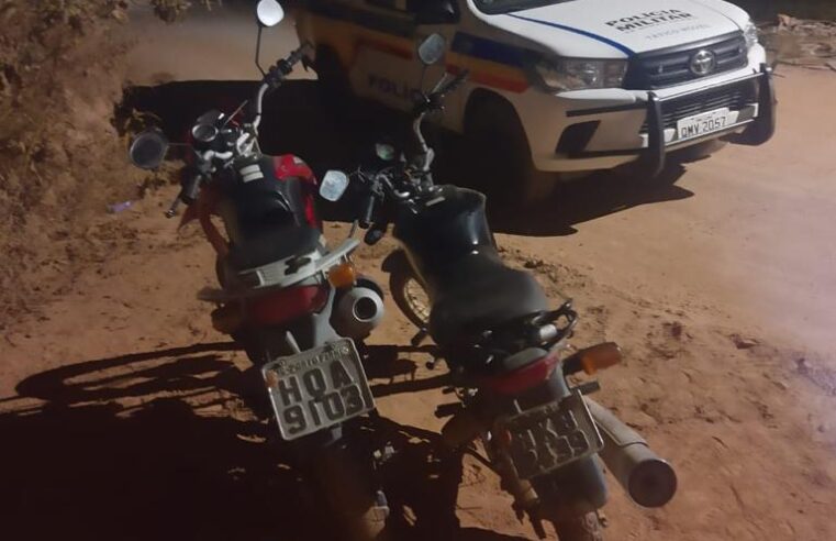 Viçosa: PM recupera duas motocicletas roubadas