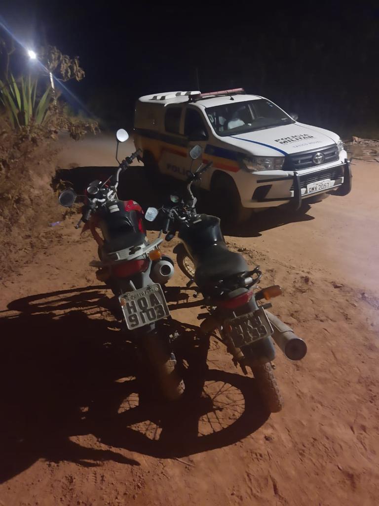 Viçosa: PM recupera duas motocicletas roubadas