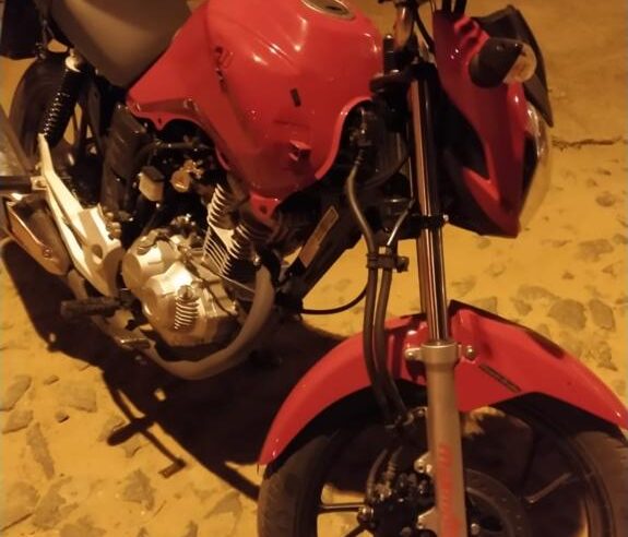 Polícia Militar de Ervália recupera moto roubada na cidade de Oratórios