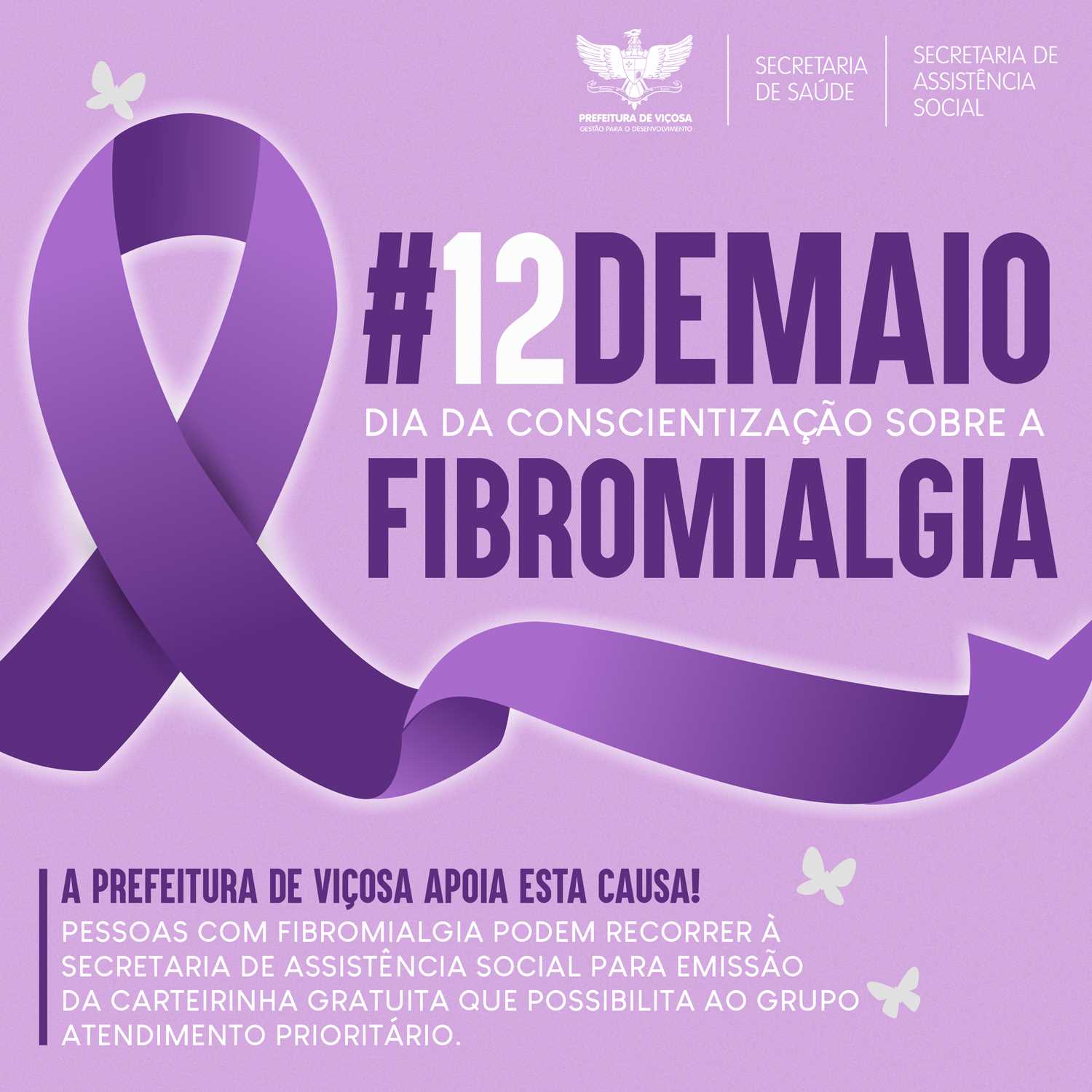 Dia de Conscientização sobre a Fibromialgia: Lei Municipal garante atendimento preferencial aos portadores