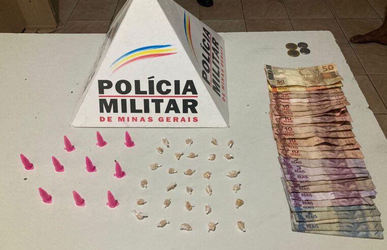 Jovem de 19 anos é preso por tráfico de drogas em Visconde do Rio Branco