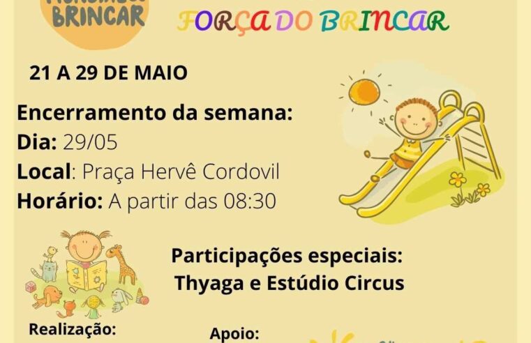 Rede Municipal de Ensino de Viçosa promove a Semana Mundial do Brincar