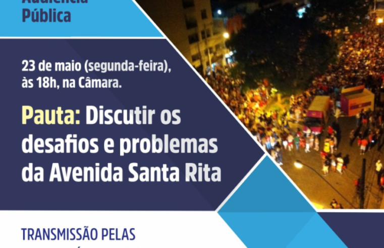Viçosa: Audiência Pública debate, mais uma vez, situação da Avenida Santa Rita