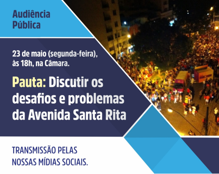 Viçosa: Audiência Pública debate, mais uma vez, situação da Avenida Santa Rita