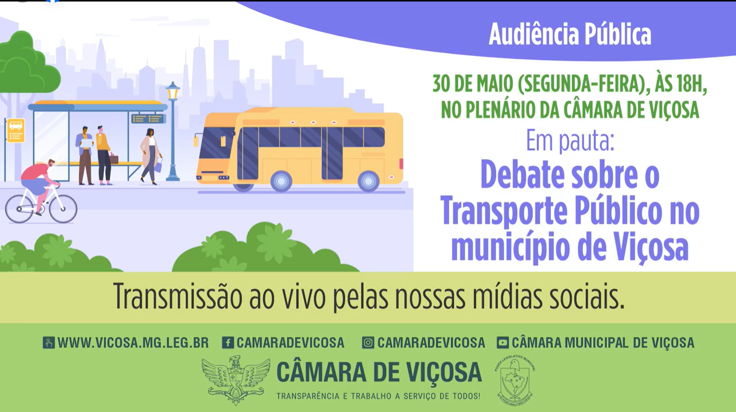 Audiência Pública debate sobre o transporte público em Viçosa