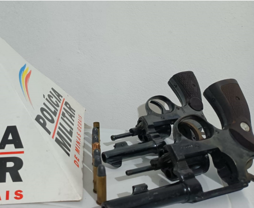 Teixeiras: Polícia Militar realiza prisão por porte ilegal de arma