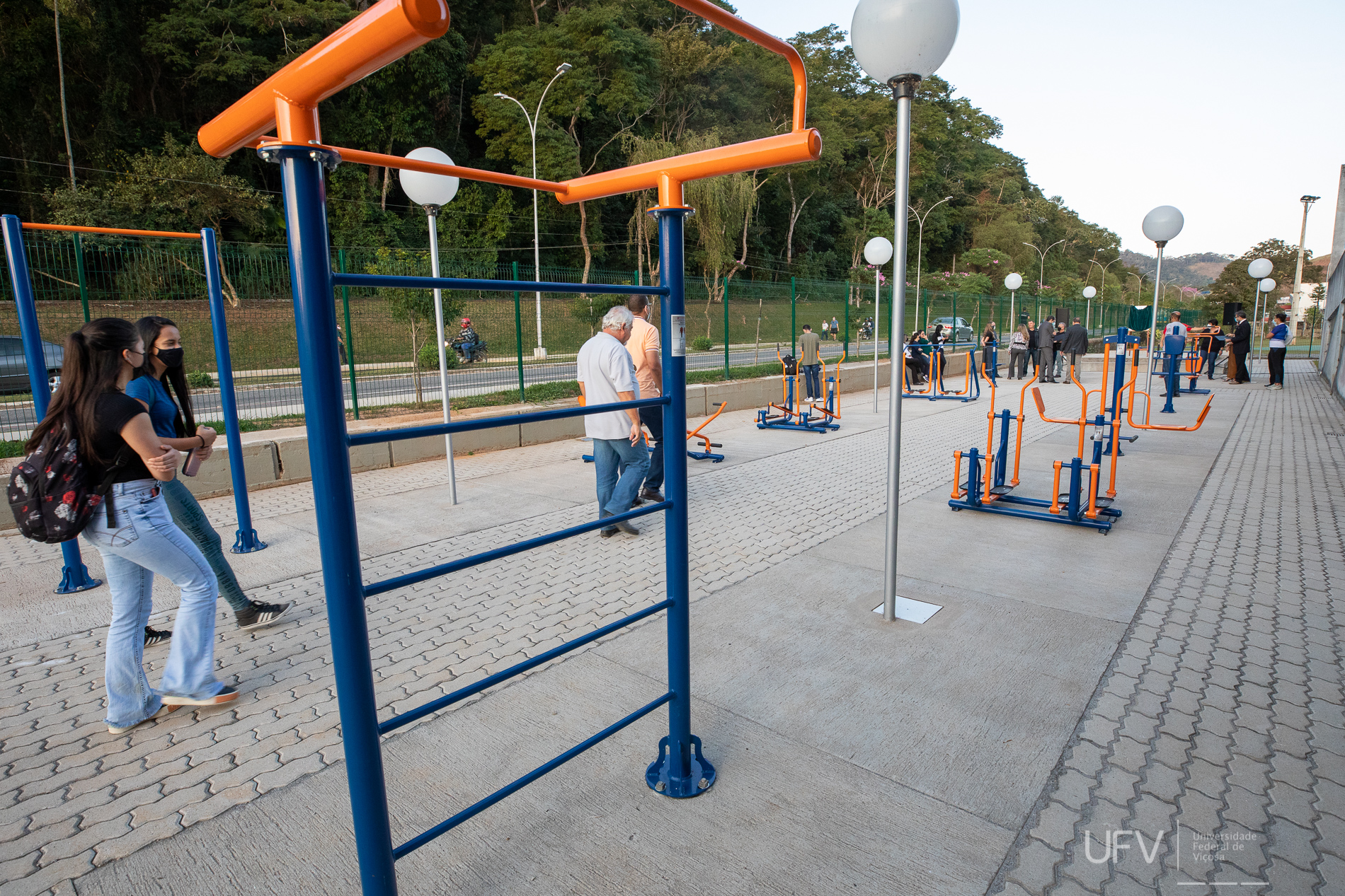 UFV: Academia ao Ar Livre é inaugurada no campus Viçosa